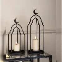 Wood Candle Holders, Lanterns, & Candle Jars