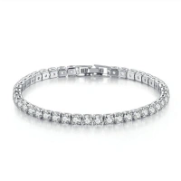 Moissanite Bracelets & Bangles